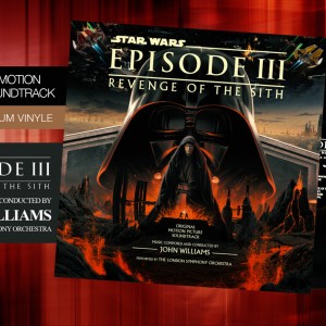 Sortie chez MUTANT du double vinyle ‘Star Wars: Revenge of the sith’ à l’occasion du XXème anniversaire du film