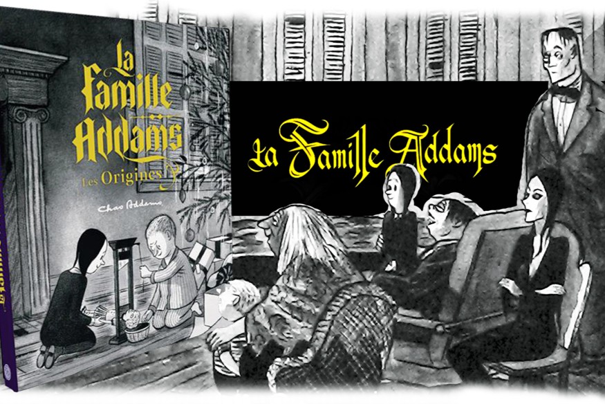 Fin septembre, l’éditeur Huginn & Muninn ressort en librairie « La Famille Addams » dans une nouvelle édition et dans un nouveau format