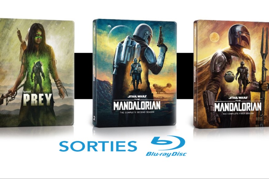 Sortie fin novembre des imports  Blu-ray du film Prey, qui sera suivi de ceux des deux premières saisons du Mandalorien
