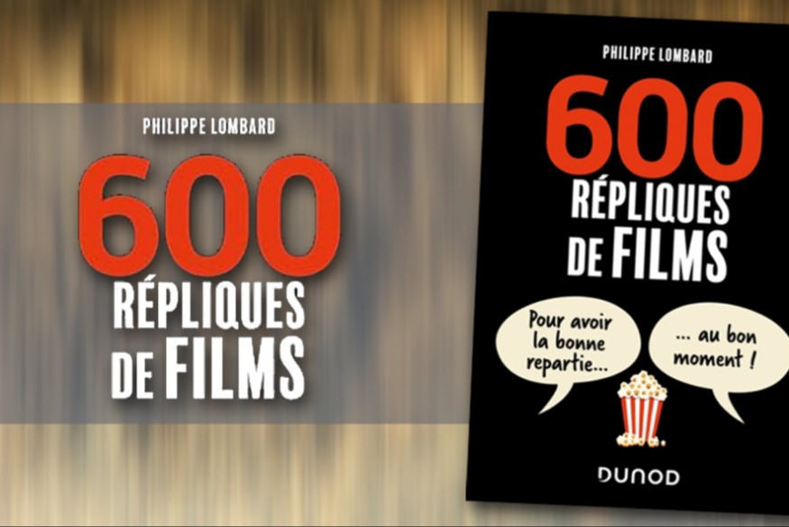 ‘600 répliques de films’, 3e édition, sort en librairie le 6 novembre