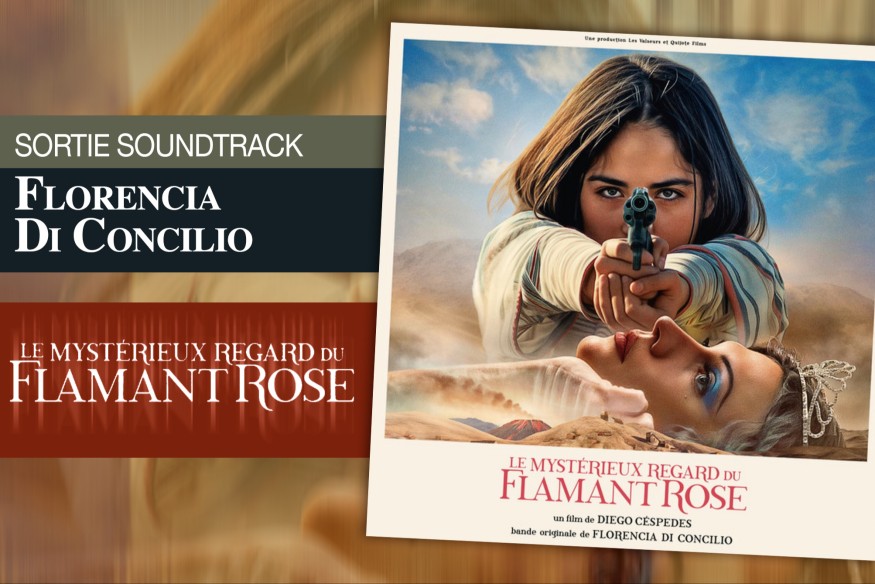 ‘Le Mystérieux Regard du Flamant Rose’, score composé par Florencia Di Concilio nous revient pour sa sortie officielle en ce mois de février 2026